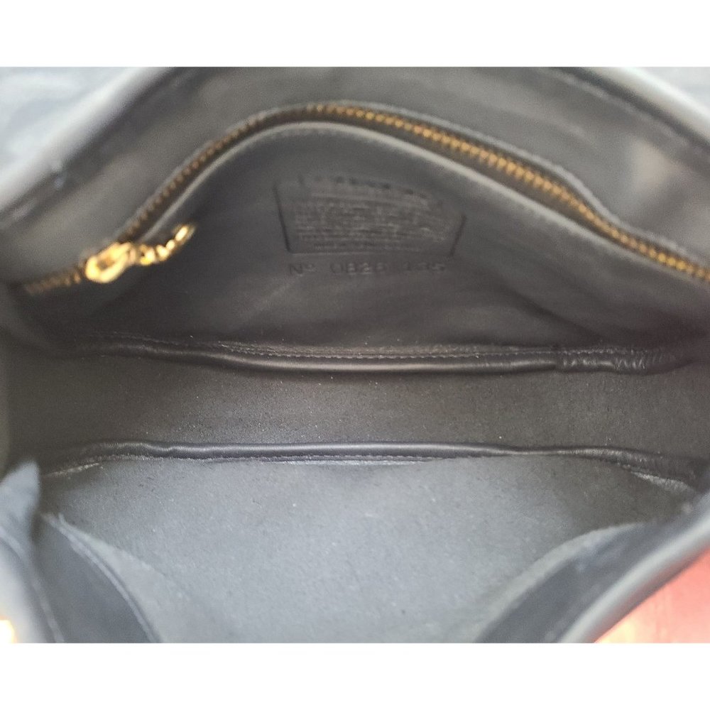 Coach Navy Leather Crossbody Bag - Picture 10 of 11